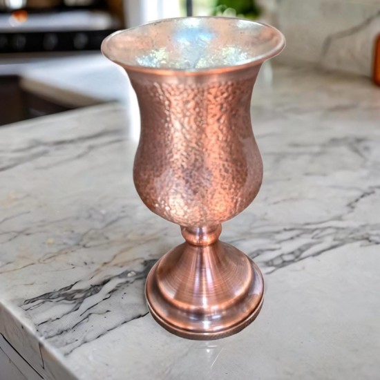 Antep İşi El Yapımı Dövde Kadeh